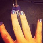 purple nails