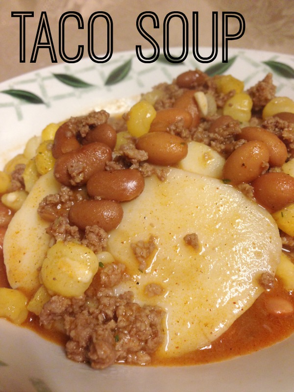 taco soup recipe