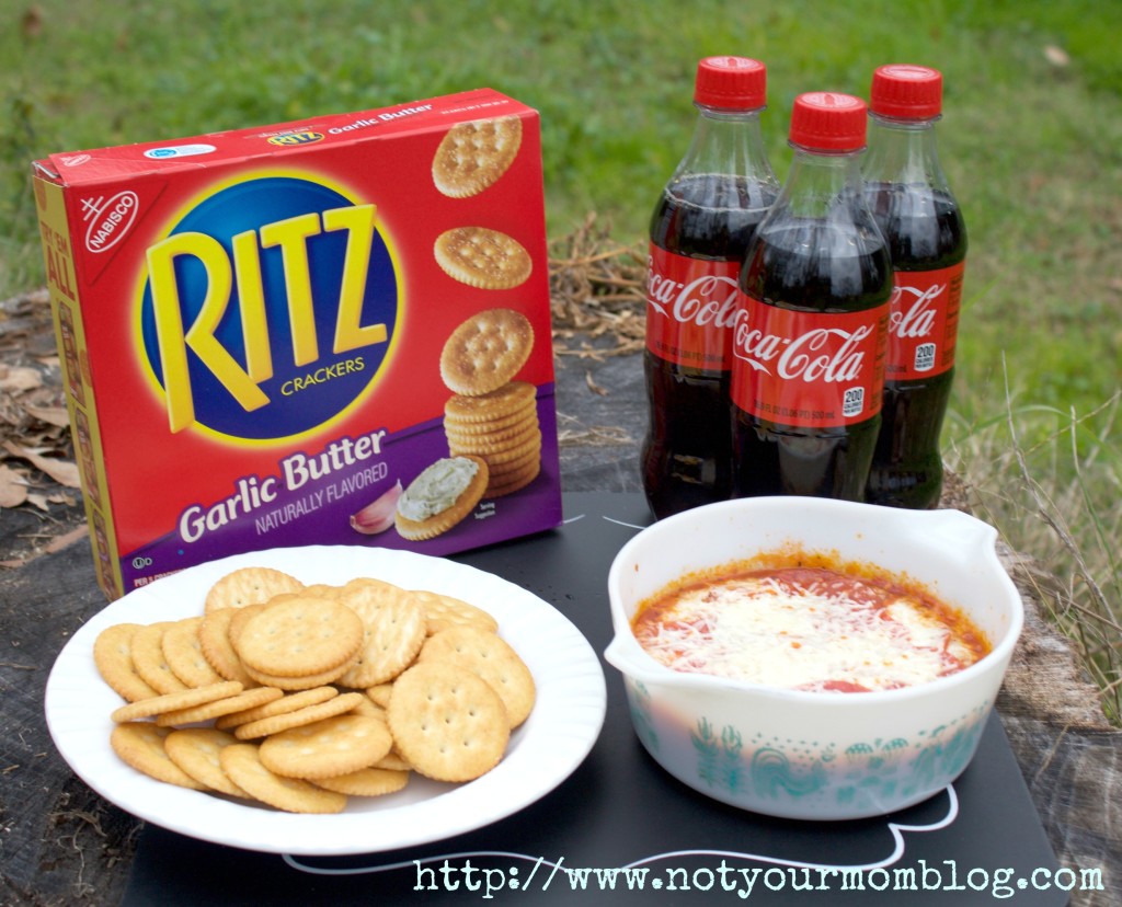 ritz crackers and coke 1