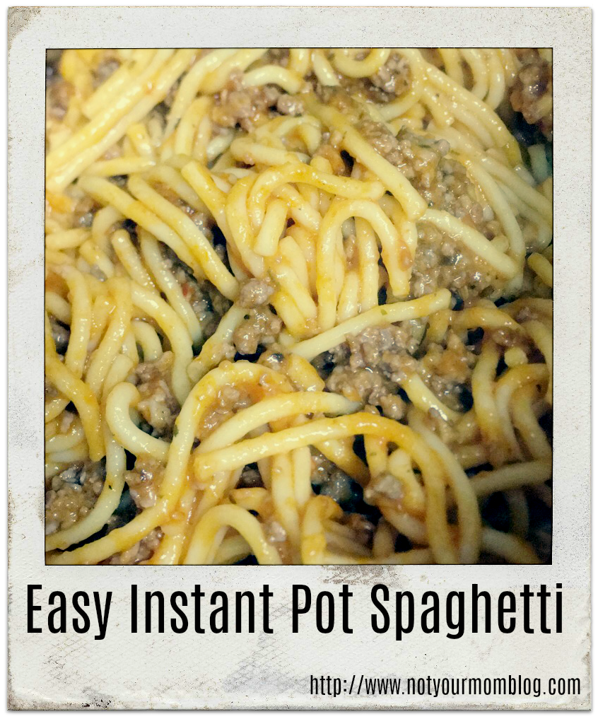 instant pot spaghetti