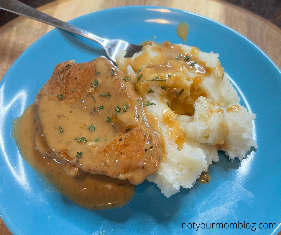 Instant Pot Sour Cream Pork Chops